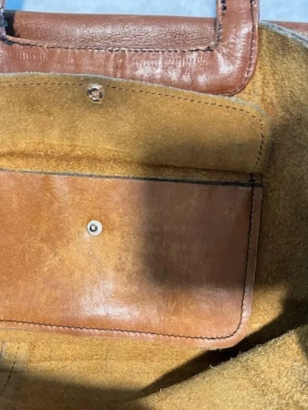 UNISEX Fine Quality Soft Leather Executive Tote Bag/Handcrafted/Inner Pocket